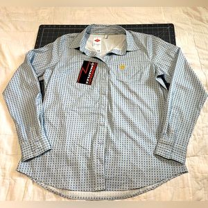NWT Ladies Cinch Arena-wear button up blouse.